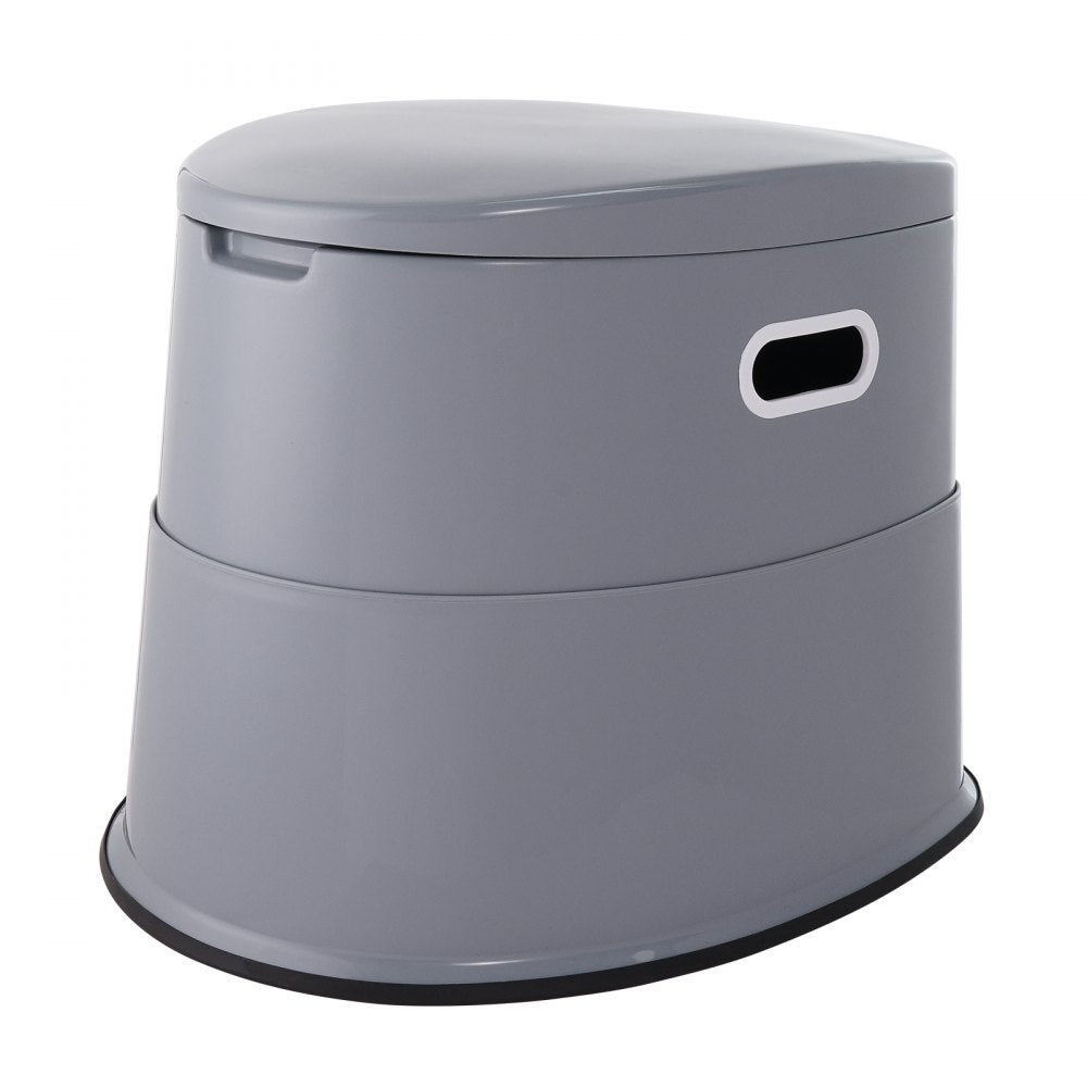 VEVOR Portable Toilet for Camping, Porta Potty with 1.3 Gal Detachable Inner Bucket & Removable Paper Holder, Commode with Dual Lids, Travel Toilet for Adults Kids Outdoor Camping Car Long Road Trips