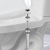 VEVOR Universal Toilet Seat Bolts Kit, 2PCS Metal Heavy Duty Toilet Tank Bolts, Stainless Steel Toilet Seat Screws Replacement Kit with Long Downlock Nuts, Rubber Washers Gaskets, Toilet Repair Screw