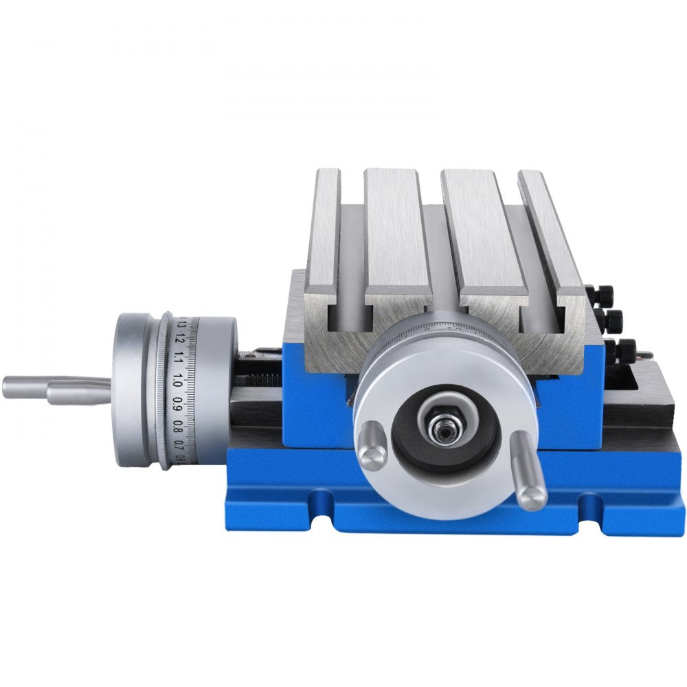 VEVOR Milling Working Table - 7.3 X 4 Inch Worktable - Compound Slide Table Milling Working Cross Table Machine for All Drill Stands Bench Drilling Milling Machine (7.3" X 4")