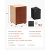 VEVOR Cajon Box Drum Wooden Birchwood Percussion Instrument Snare Wires Travel Bag