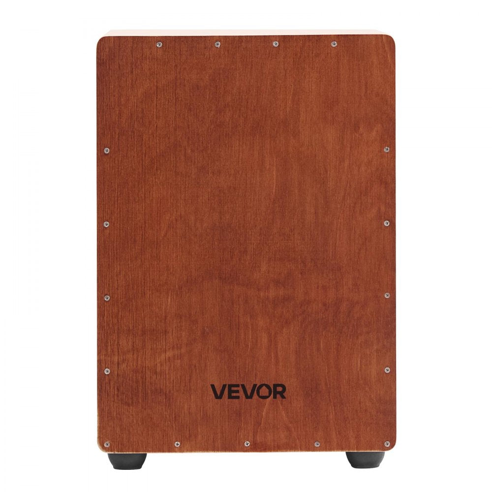 VEVOR Cajon Box Drum Wooden Birchwood Percussion Instrument Bass Drum with Snare Wires