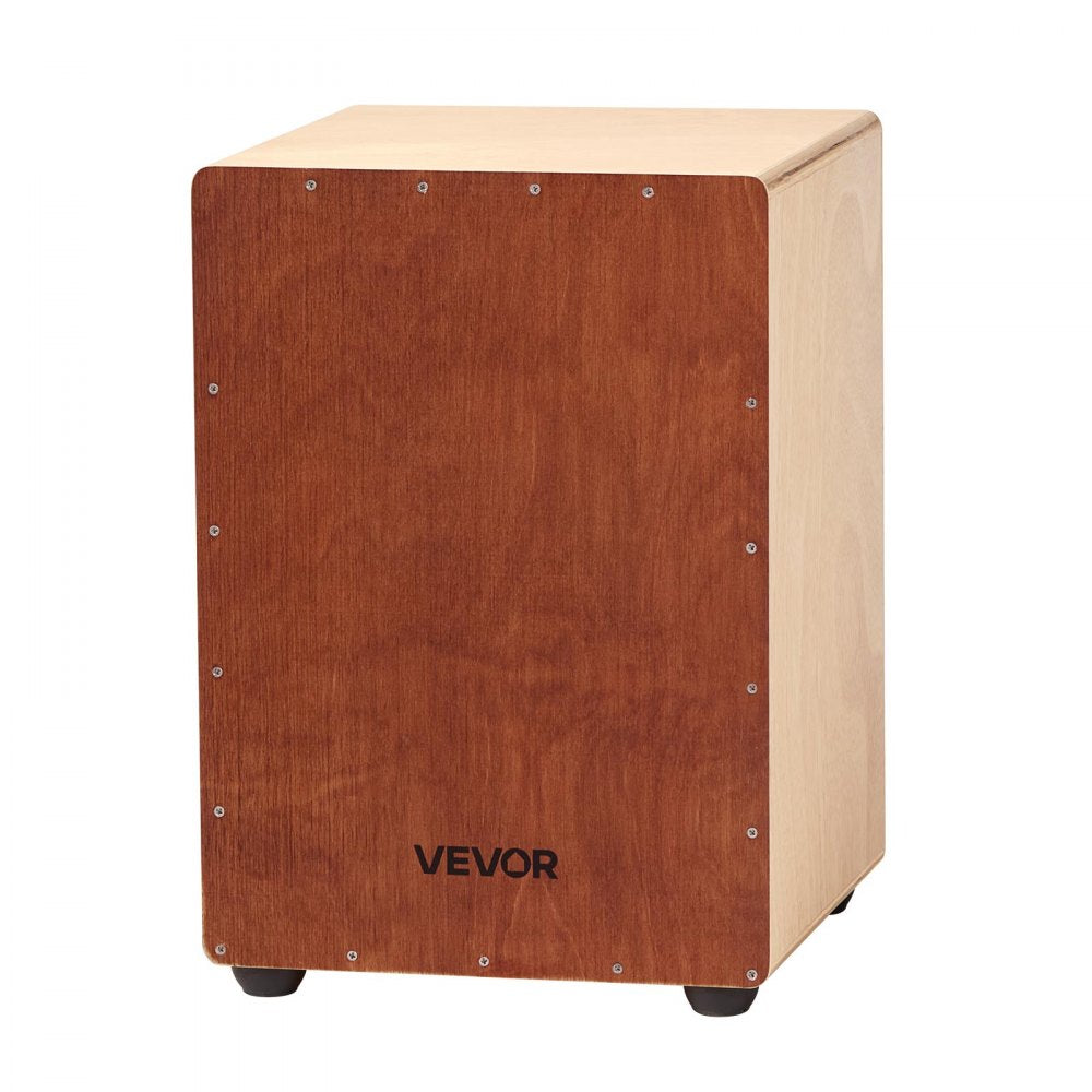 VEVOR Cajon Box Drum Wooden Birchwood Percussion Instrument Bass Drum with Snare Wires