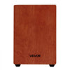 VEVOR Cajon Box Drum Wooden Percussion Instrument Drum with Guitar Strings Birch Wood