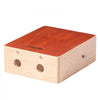 VEVOR Cajon Box Drum Wood Percussion Instrument with Guitar Strings Travel Bag Strap
