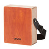 VEVOR Cajon Box Drum Wood Percussion Instrument with Guitar Strings Travel Bag Strap