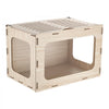 VEVOR Wooden Hamster Cage 23.8"x15.9"x15.9" 270° Viewing Hamster Habitat, Chewproof Small Animal Cage with Openable Top, Large Pet House Wood Enclosure for Syrian/Dwarf Hamsters, Guinea Pigs, Gerbils