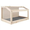 VEVOR Wooden Hamster Cage 39.4"x20.5"x19.9" 270° Viewing Hamster Habitat, Chewproof Acrylic Small Animal Cage with Openable Top, Large Pet Enclosure for Syrian/Dwarf Hamsters, Guinea Pigs & Gerbils