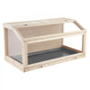 VEVOR Wooden Hamster Cage 39.4"x20.5"x19.9" 270° Viewing Hamster Habitat, Chewproof Acrylic Small Animal Cage with Openable Top, Large Pet Enclosure for Syrian/Dwarf Hamsters, Guinea Pigs & Gerbils