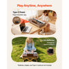 VEVOR Kids Piano Keyboard, 37 Keys Wooden Digital Piano for Kids, Mini Music Educational Instrument Toy with Realistic Sound, Dual Power, Adjustable Volume for Toddlers, Boys Girls Learning,Walnut