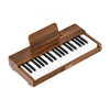 VEVOR Kids Piano Keyboard, 37 Keys Wooden Digital Piano for Kids, Mini Music Educational Instrument Toy with Realistic Sound, Dual Power, Adjustable Volume for Toddlers, Boys Girls Learning,Walnut