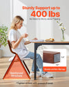 VEVOR folding chairs support up to 400 lbs per chair (infographic)