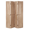 VEVOR Wood Room Divider, 4 Panel Wood Folding Privacy Screen, 66.9 Inches Tall Indoor Carved Partition Divider, Portable Decoration Screen, for Room Separation, Home, Office, Restaurant & Bedroom