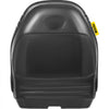 VEVOR Universal Lawn Tractor Seat Replacement, Compact High Back Mower Seat, Black Vinyl Forklift Seat, Central Drain Hole Skid Steer Seat with Mounting Bolt Patterns of 8\" x 11.5\" & 11.25\" x 11.5\