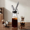 VEVOR Nitro Cold Brew Coffee Maker 17 oz Nitrogen Dispenser System, Home Brew Coffee Keg, Portable Nitrogen Infuser with Dispenser and Pressure Relieving Valve, Gift for Coffee Lovers