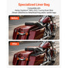 VEVOR Motorcycle Saddlebag Liner Bag, 18 L Insert Storage Travel Luggage Bag Organizer, Compatible with Harley Davidson 1993-2022 Touring Road/Street Glide/Electra Glide/Road King Saddlebag, Black