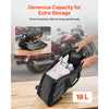 VEVOR Motorcycle Saddlebag Liner Bag, 18 L Insert Storage Travel Luggage Bag Organizer, Compatible with Harley Davidson 1993-2022 Touring Road/Street Glide/Electra Glide/Road King Saddlebag, Black