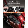 VEVOR Motorcycle Saddlebag Liner Bag, 18 L Insert Storage Travel Luggage Bag Organizer, Compatible with Harley Davidson 1993-2022 Touring Road/Street Glide/Electra Glide/Road King Saddlebag, Black