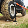 VEVOR High Lift Farm Jack, 48" Utility Farm Jack, 7000 lbs Capacity Ratcheting Off Road Utility Jack, Heavy-Duty Farm Jack for Tractor, Truck, SUV, Bumper Lift, Orange