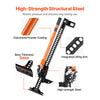VEVOR Farm Jack, 36" Utility High Lift Farm Jack, 3.18 Ton (7,000 lbs) Capacity Ratcheting Off Road Utility Jacks, Heavy-Duty Lift Jacks with 5.12"-30.3" Lifting Range for Tractor, Truck, SUV