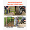 VEVOR Farm Jack, 36" Utility High Lift Farm Jack, 3.18 Ton (7,000 lbs) Capacity Ratcheting Off Road Utility Jacks, Heavy-Duty Lift Jacks with 5.12"-30.3" Lifting Range for Tractor, Truck, SUV