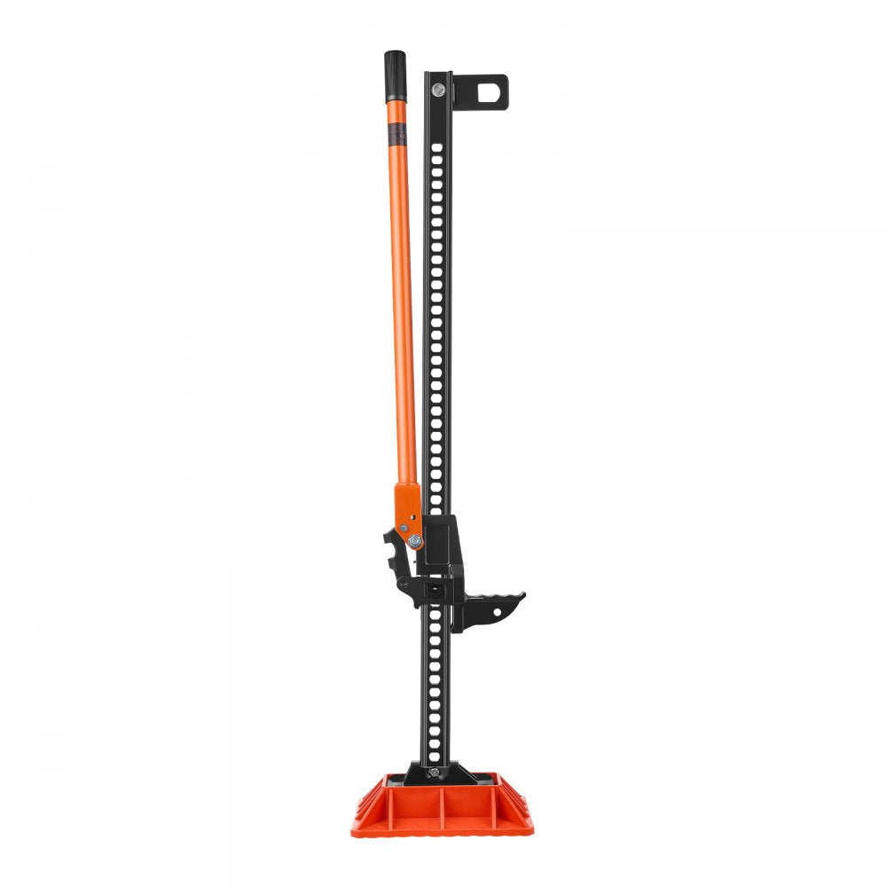 VEVOR Farm Jack with Base, 60" Utility High Lift Farm Jack, 3.18 Ton (7,000 lbs) Capacity Ratcheting Off Road Utility Jacks, Heavy-Duty Lift Jacks with 5.12"-54.33" Lifting Range for Tractor, Truck, SUV