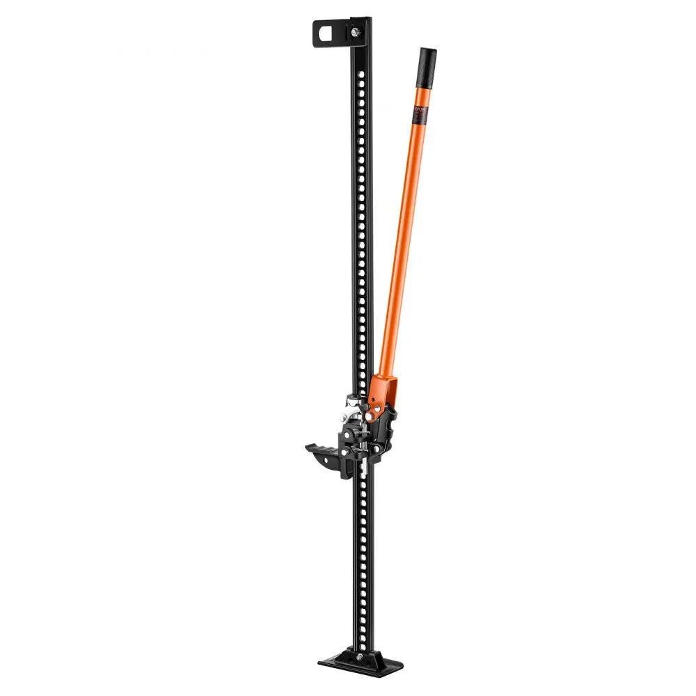 VEVOR Farm Jack, 60" Utility High Lift Farm Jack, 3.18 Ton (7,000 lbs) Capacity Ratcheting Off Road Utility Jacks, Heavy-Duty Lift Jacks with 5.12"-54.33" Lifting Range for Tractor, Truck, SUV