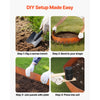 VEVOR Corten Steel Landscape Edging, 6-Pack 40 x 6 Inch Metal Edging for Landscaping with 8 Connecting Plates, Bendable Metal Garden Edge Border for Flower Bed, Yard Pathway, Rust