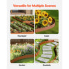 VEVOR Steel Landscape Edging, 6 Packs 40 x 8 in Weather-Resistant & Pre-Rust Metal Landscape Edging, Bendable Garden Edging Border, Lawn Edging for Flower Bed Yard Pathway Divider