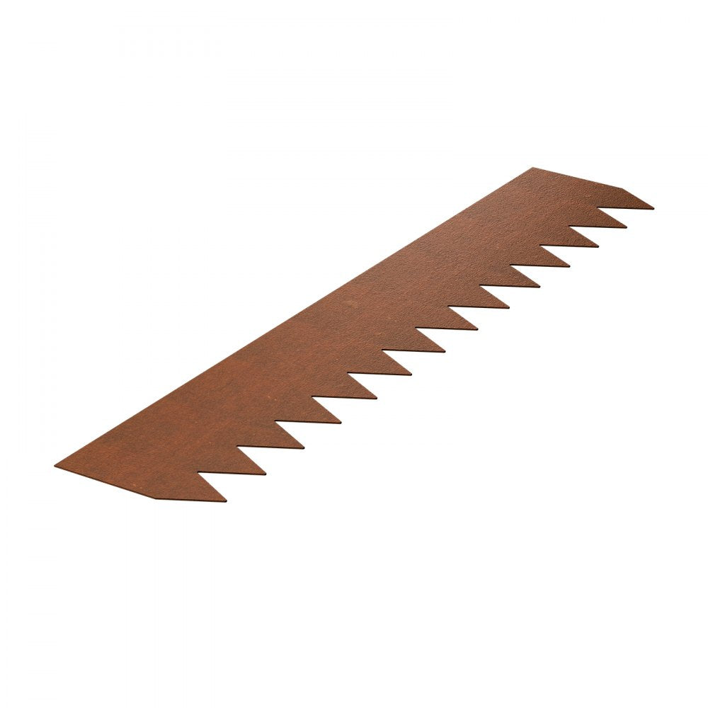 VEVOR Steel Landscape Edging, 6 Packs 40 x 8 in Weather-Resistant & Pre-Rust Metal Landscape Edging, Bendable Garden Edging Border, Lawn Edging for Flower Bed Yard Pathway Divider