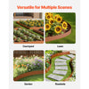 VEVOR Steel Landscape Edging, 6 Packs 40 x 6 in Weather-Resistant & Pre-Rust Metal Landscape Edging, Bendable Garden Edging Border, Heavy Duty Lawn Edging, Flower Bed Yard Pathway Divider