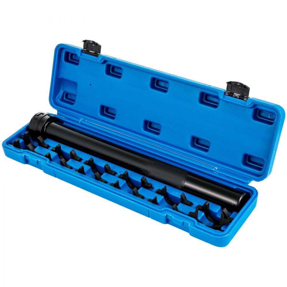 VEVOR Inner Tie Rod Installation Kit, Includes 13 Crowfoot Adapters, Durable 1/2 Inch Drive Tube for Efficient Removal, Crafted from Robust Steel, Ideal for Automotive Maintenance