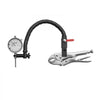 VEVOR Dial Test Indicator with 360-Degree Flexible Arm and 360-Degree Locking Pliers, 0.001 inch Accuracy, 0-1 inch Range, Professional for Machine Set-Up, Narrow Area Measurement, Storage Case