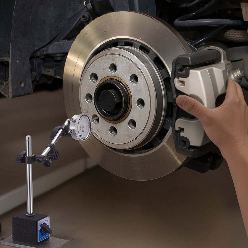 VEVOR Dial Test Indicator, 0.001 inch Accuracy, 0-1 inch Measuring Range, Easy to Read Large Dial, Professional for Internal Diameter Measurement, Runout Detection, Flatness Inspection