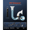 VEVOR Endoscope Camera with Light, Dual Lens Borescope for Android & IOS, 1920P HD Inspection Camera with 8 + 1 LED Light, 2X Zoom, 16.4FT Snake Cable, IP67 Waterproof Snake Camera for Auto, Plumbing
