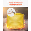 VEVOR NM-B Wire, 12AWG/2C Non-Mettalic Residential Indoor Electrical Wire with Ground, PVC Sheathed High-Purity Copper Core Cable, for Outlets, Switches, Other Loads & Lighting Wiring Project(100 ft)