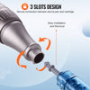 VEVOR Professional Microneedling Pen M8S, Electric Derma Pen with 12PCS Anti-Backflow Cartridges, 6 Variable Speed Skin Care Beauty Device with LCD Display and 0-2.5mm Adjustable Needle Length