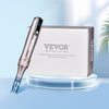 VEVOR Professional Microneedling Pen M8S, Electric Derma Pen with 12PCS Anti-Backflow Cartridges, 6 Variable Speed Skin Care Beauty Device with LCD Display and 0-2.5mm Adjustable Needle Length
