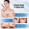 VEVOR Professional Microneedling Pen, Electric Derma Pen with 3 PCS * 16 Pin + 3 PCS * 36 Pin Disposable Cartridge, 6 Variable Speed Skin Care Beauty Device with LCD Display and 0-2.5mm Adjustable Needle Length