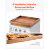 VEVOR Noodle Board Stove Cover, Stove Top Cover Board for Gas Burner & Electric Stove, Acacia Wood Cutting Board with Built-in Handles, RV Stovetop Cover/ Kitchen Sink Cover for Counter Space & Tray