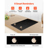 VEVOR Induction Cooktop, 3500W Electric Countertop Burner, 2 Burner Knob Control Stove, Built-in Induction Cooktop with 12 Temperature Settings, Glass Surface, Auto Shut-Off