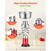 VEVOR Electric Milk Cream Separator, 60L/H Output 10500RPM Milk Cream Centrifugal Separator, 304 Stainless Steel Goat Cow Milk Skimmer Separating Machine with 4.5L Bowl Capacity (40W, 100-240V)