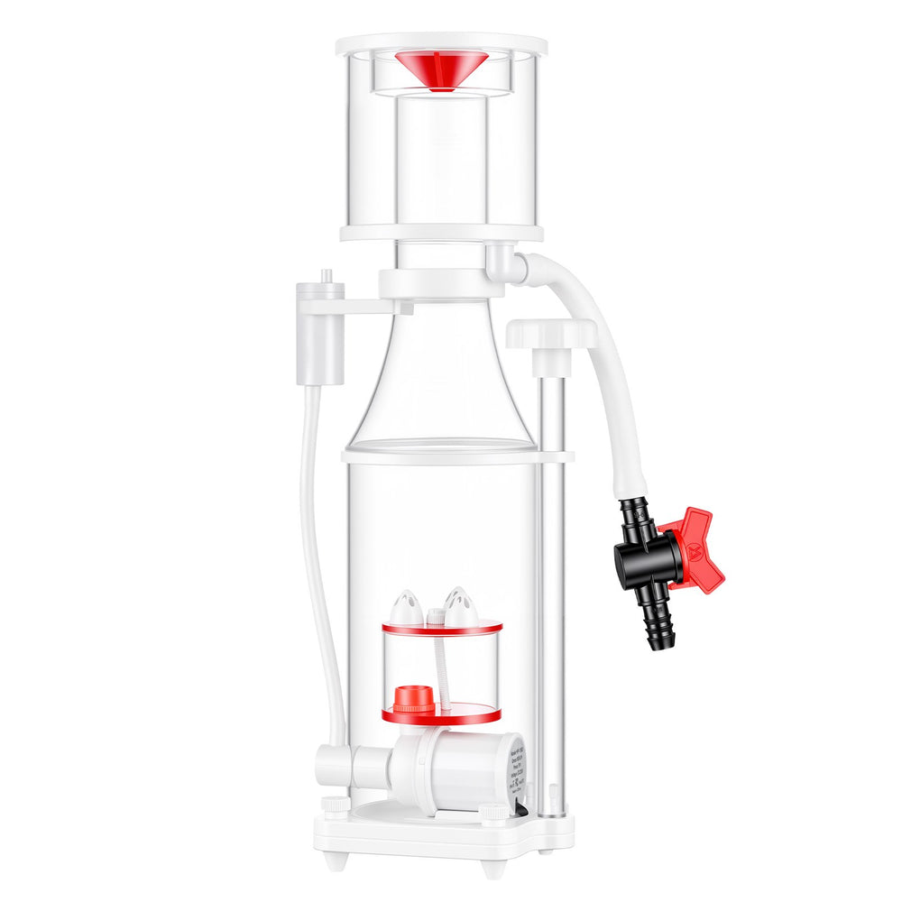 VEVOR Protein Skimmer for 53-106 Gal Saltwater Aquariums Internal with Pump, Protein Skimmer with DC Pinwheel Pump, Adjustable Control, Air Silencer, for 53-106 Gallon Saltwater Aquariums & Reef Tank