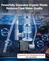 VEVOR Protein Skimmer for 20-30 Gal Saltwater Aquarium Hang On with DC Pump, Protein Skimmer with DC Pinwheel Pump, Adjustable Control, for 20-30 Gallon Small Saltwater Aquariums & Reef Tank Fish Tank