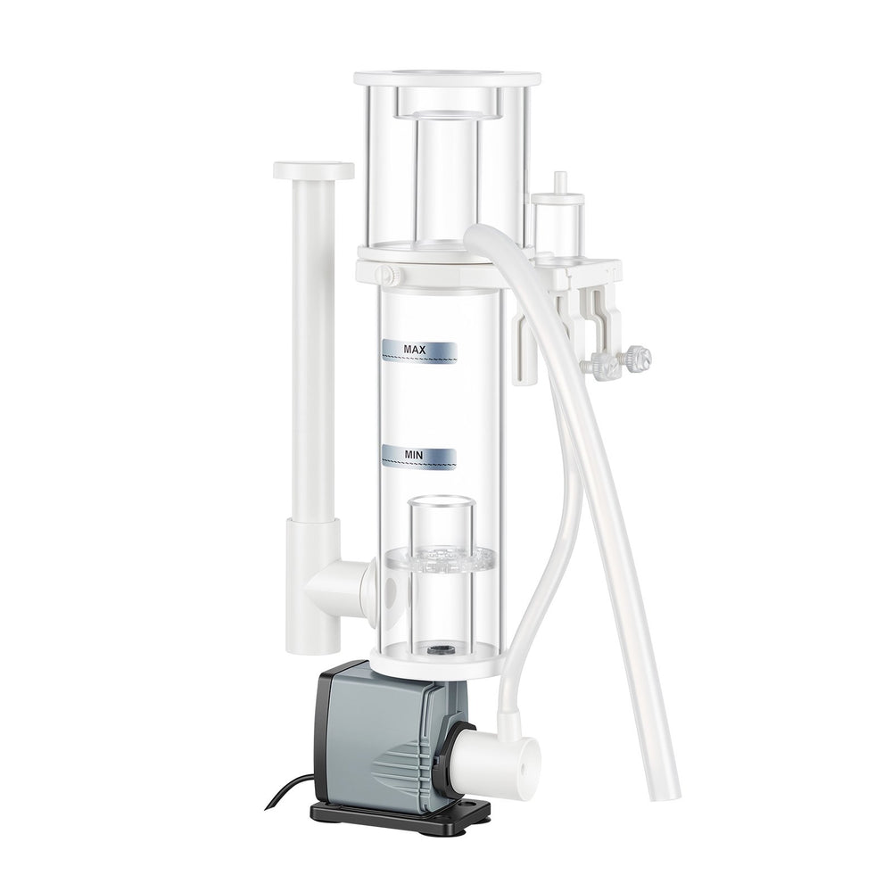 VEVOR Protein Skimmer for 20-30 Gal Saltwater Aquarium Hang On with DC Pump, Protein Skimmer with DC Pinwheel Pump, Adjustable Control, for 20-30 Gallon Small Saltwater Aquariums & Reef Tank Fish Tank