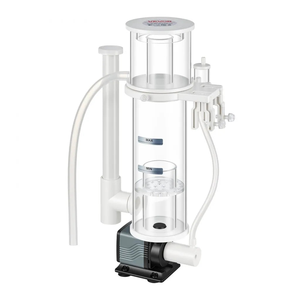 VEVOR Protein Skimmer for 30-80 Gal Saltwater Aquarium Hang On with DC Pump, Protein Skimmer with DC Pinwheel Pump, Adjustable Control, for 30-80 Gal Medium Saltwater Aquariums & Reef Tank Fish Tank