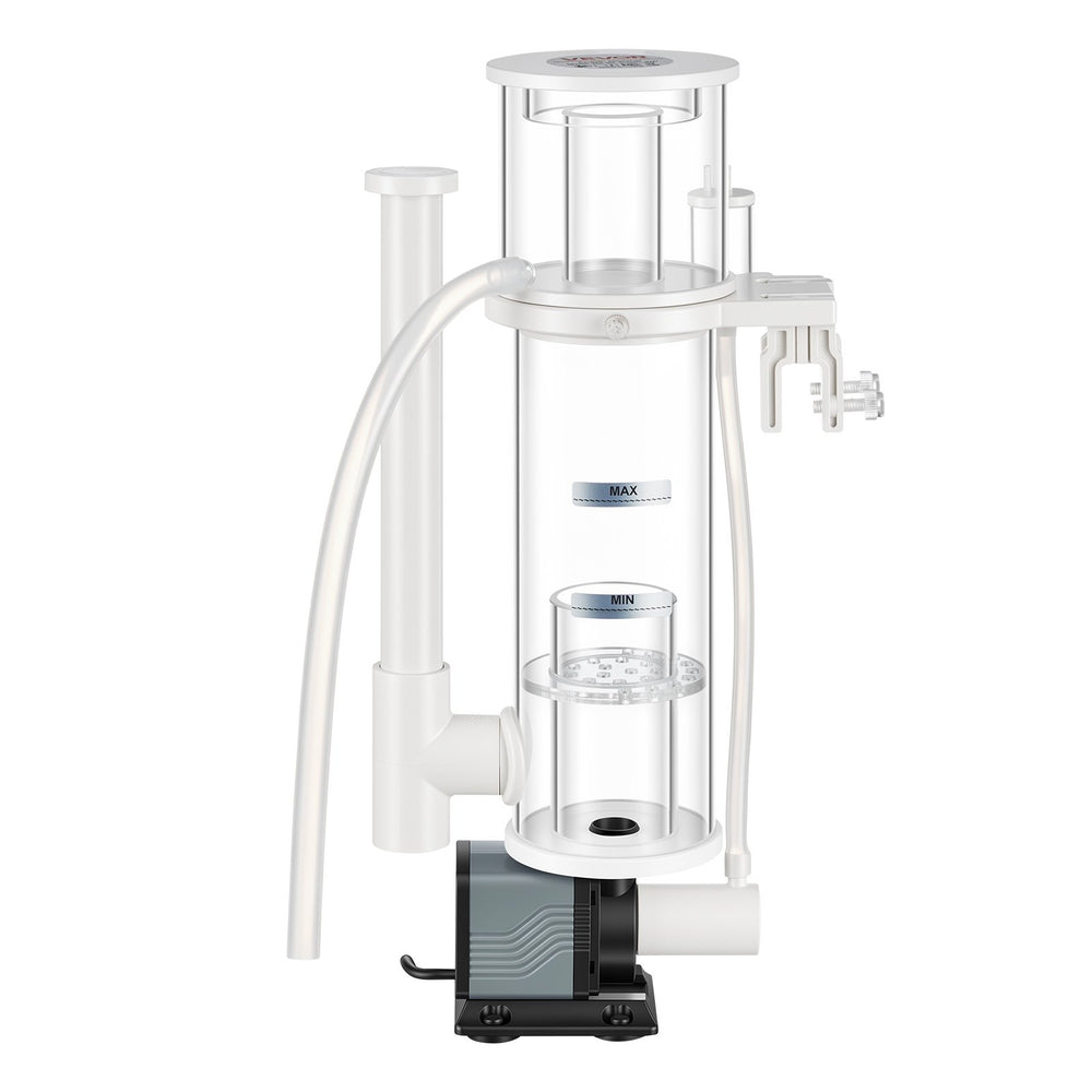 VEVOR Protein Skimmer for 30-80 Gal Saltwater Aquarium Hang On with DC Pump, Protein Skimmer with DC Pinwheel Pump, Adjustable Control, for 30-80 Gal Medium Saltwater Aquariums & Reef Tank Fish Tank