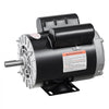 VEVOR 5HP SPL Air Compressor Electric Motor, 230V 17.6Amps, 56 Frame 3450RPM, 5/8" Keyed Shaft, 1.88" Shaft Length, CW/CCW Rotation (Factory Setting is CCW), Single Phase