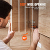 VEVOR Cabinet Hinges, 40 Packs Full Overlay Kitchen Cabinet Door Hinges, 100 Degree Opening Angel Soft Close Concealed Cupboard Hinges for Frameless Cabinet Type, with Mounting Screws