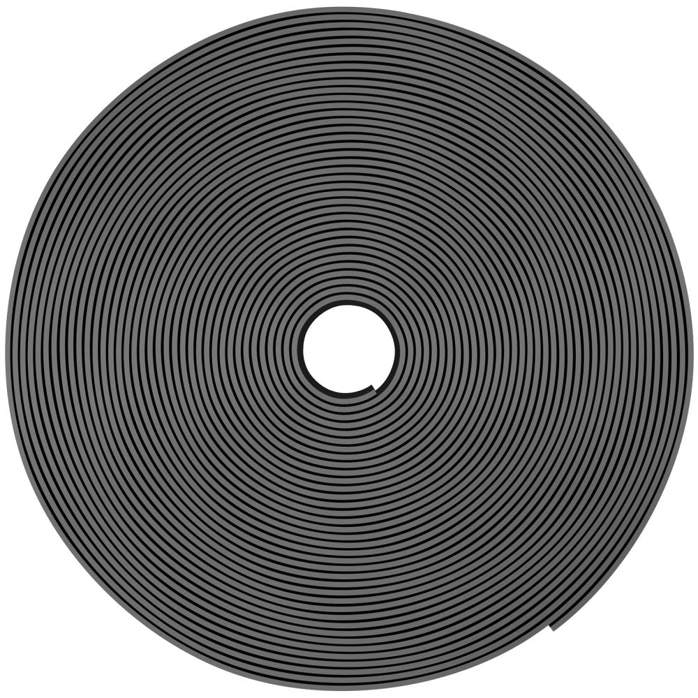 VEVOR Landscape Edging, 10 inch Depth 40 ft Total Length, Recycled HDPE Coiled Terrace Board, Flexible Bender Border for Landscaping, Lawn, Garden, Yard, Against Invading Weeds, Black