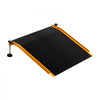 VEVOR Threshold Ramp for Doorways, 26.4 x 31.9 in, Platform Aluminum Wheelchair Ramp with Adjustable Height, Non-Slip Door Threshold Ramps, 400 lbs Load Capacity, for Home Steps, Wheelchairs, Walkers